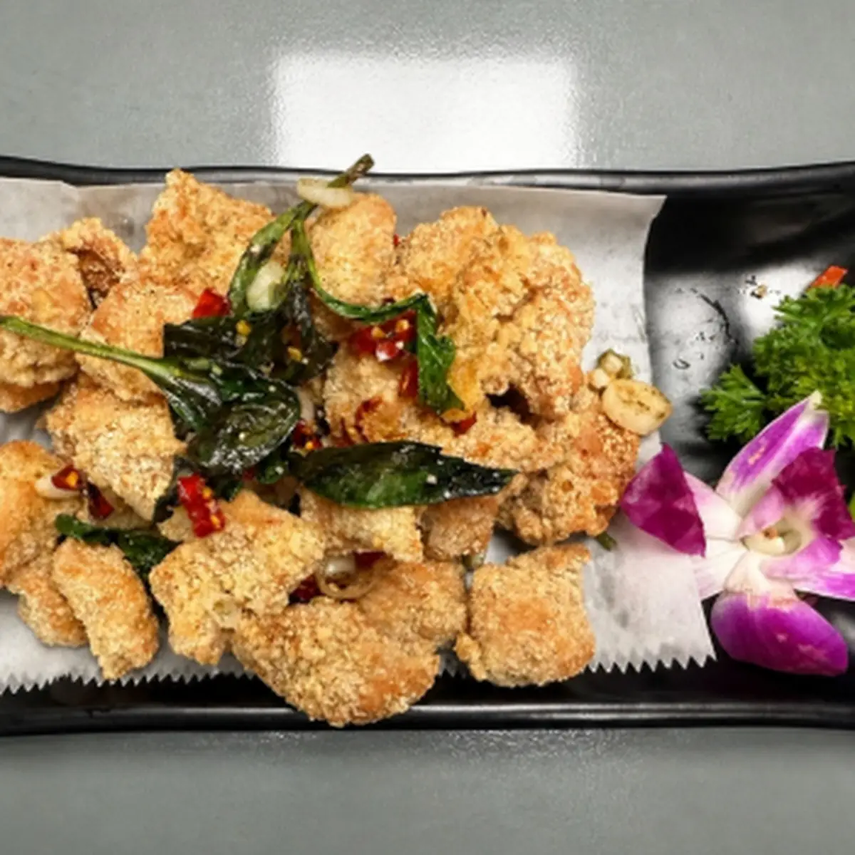 salt & pepper popcorn chicken-盐酥鸡